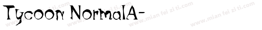 Tycoon NormalA字体转换